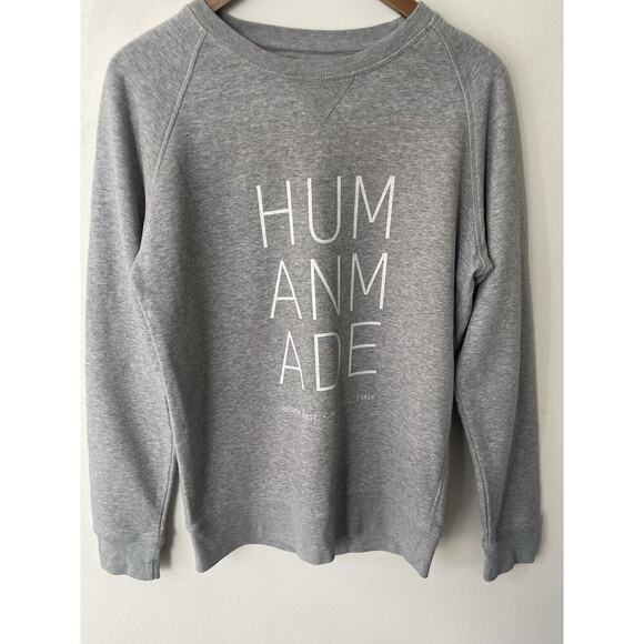 Stanley Stella Human Made Sweatshirt Size M Gray Organic Cotton Retreat 2017 - Picture 1 of 8